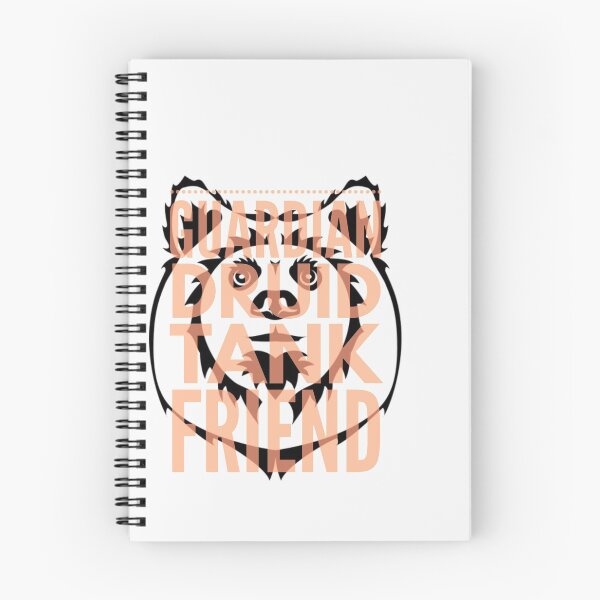 Item preview, Guardian Bear Druid Mantra: Druid - TANK- Friend Gamer Logo - Bark designed and sold by CloudDance.