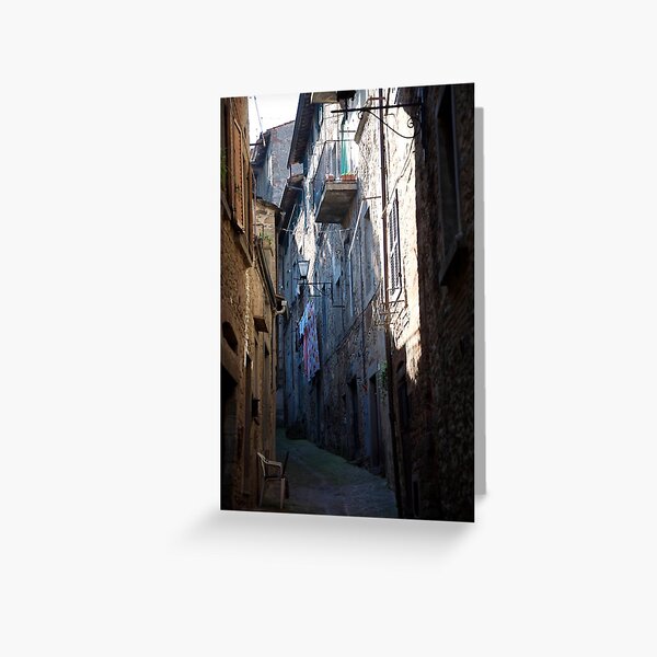 cityscapes #181, shaded Greeting Card