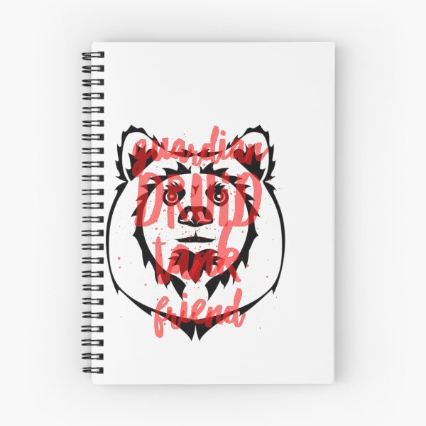 Item preview, Guardian Bear Druid Mantra: Druid - TANK- Friend Gamer Logo - RedHorde designed and sold by CloudDance.