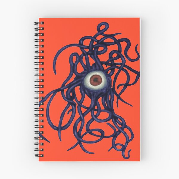 Item preview, Single-Eyed Weird Cephalopoda With Numerous Tentacles Blue designed and sold by taiche.