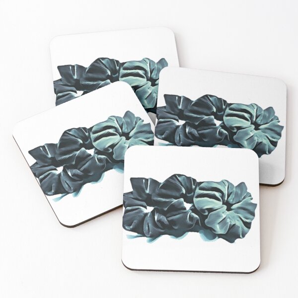 Item preview, Blue scrunchies designed and sold by novelnebula.