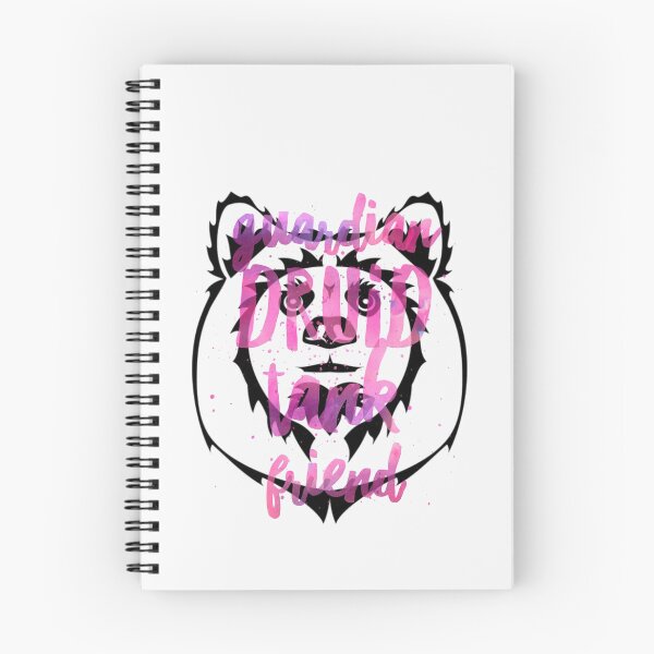 Item preview, Guardian Bear Druid Mantra: Druid - TANK- Friend Gamer Logo - PinkFire designed and sold by CloudDance.
