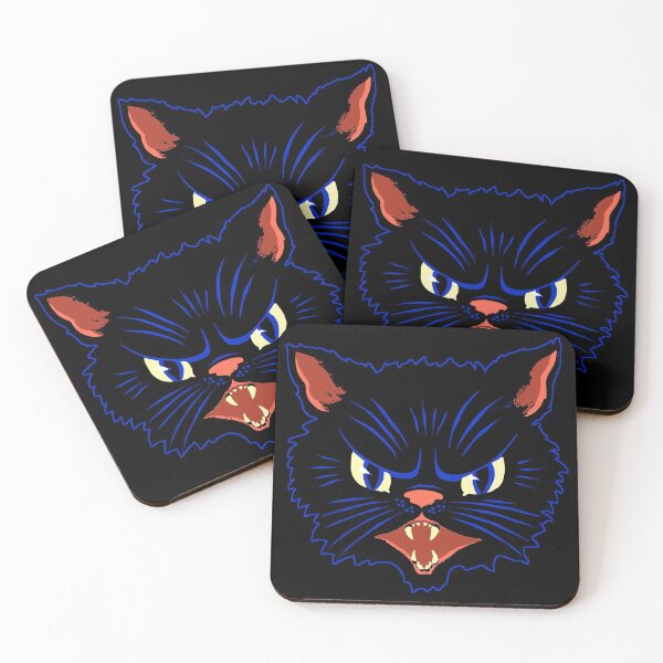Item preview, Mad Hissing Black Cat designed and sold by Blue Moon Toons.