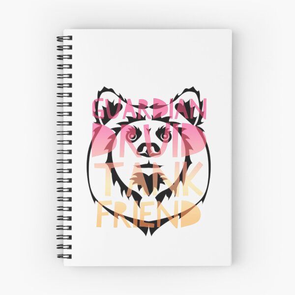 Item preview, Guardian Bear Druid Mantra: Druid - TANK- Friend Gamer Logo - Sunset  designed and sold by CloudDance.