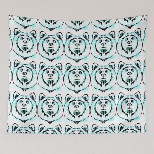 Item preview, Guardian Bear Druid Mantra: Druid - TANK- Friend Gamer Logo - Blue Rain designed and sold by CloudDance.