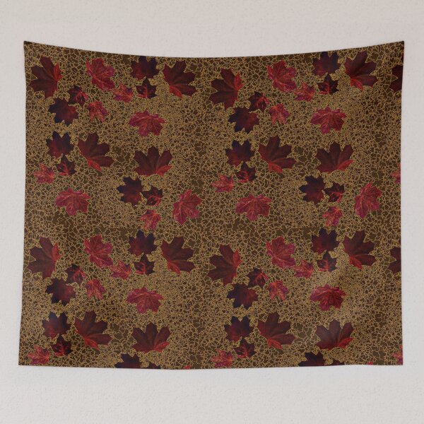 Item preview, Autumnal leaves designed and sold by jellyrelish.