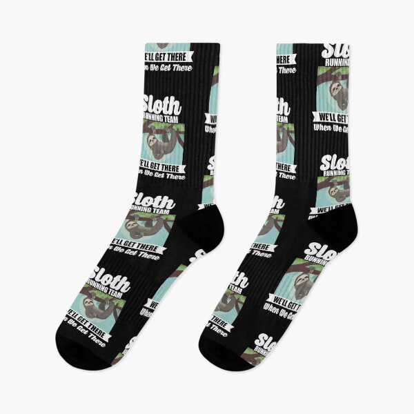 Item preview, Sloth Running Team Get There When We Get There designed and sold by perfectpresents.