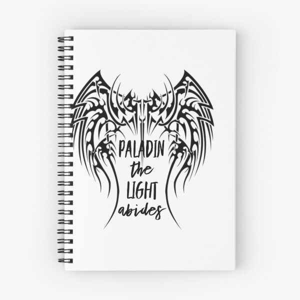 Item preview, Paladin - The Light Abides!- WoW Class WINGS- Tribal Black designed and sold by CloudDance.
