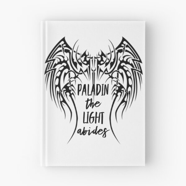 Item preview, Paladin - The Light Abides!- WoW Class WINGS- Tribal Black designed and sold by CloudDance.
