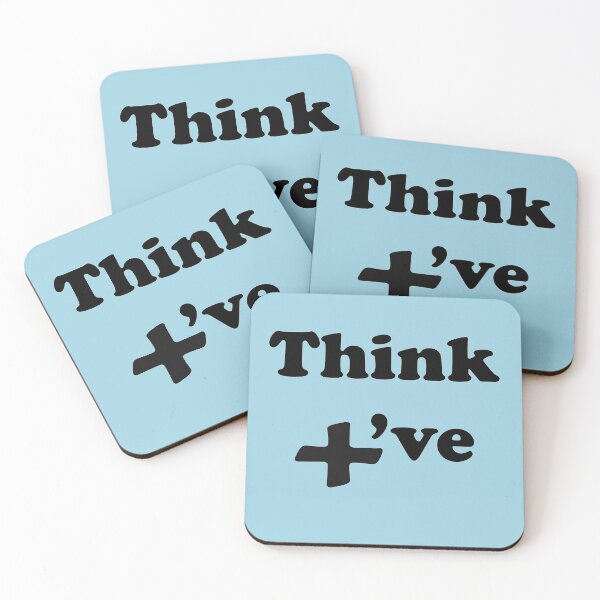 Item preview, Think Positive Inspirational T-Shirt Sticker designed and sold by deanworld.