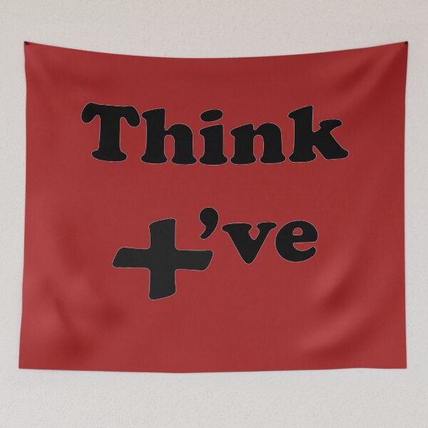 Item preview, Think Positive Inspirational T-Shirt Sticker designed and sold by deanworld.