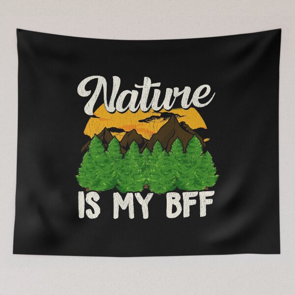 Item preview, Nature Is My BFF Cute Outdoors Campers & Hikers designed and sold by perfectpresents.