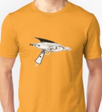 RETRO ASTRO RAYGUN SPACE Science Fiction Unisex T-Shirt