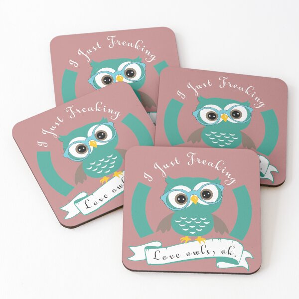 Item preview, I JUST FREAKING LOVE OWLS OK designed and sold by azamaniacox.