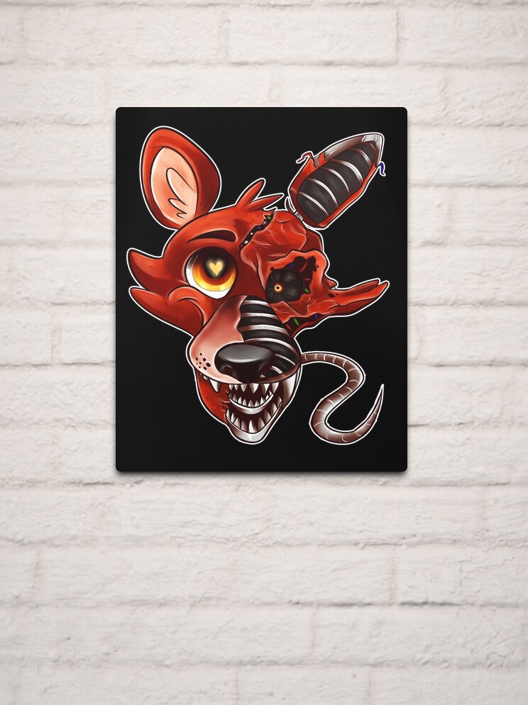 Five Nights at Freddy's - FNAF - Foxy - It's Me! Metal Print for