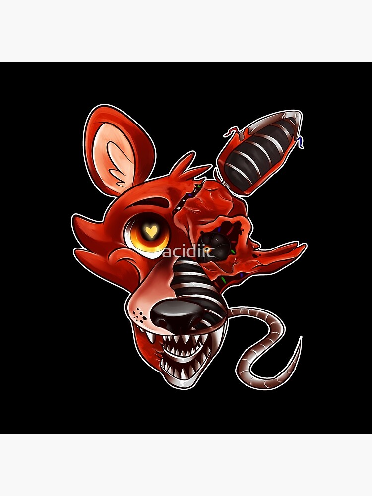 Compre Nightmare Foxy Five Nights At Freddy's 4 Transferências de ferro  para roupas Bolsa de camisetas Adesivos de transferência de calor Ferro em  remendos