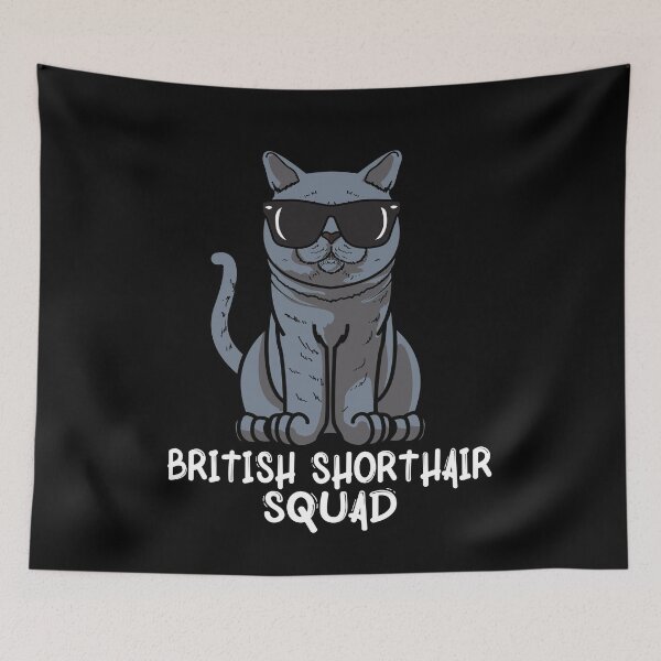 Item preview, Birtish Shorthair Cat Squad designed and sold by unlimitee.