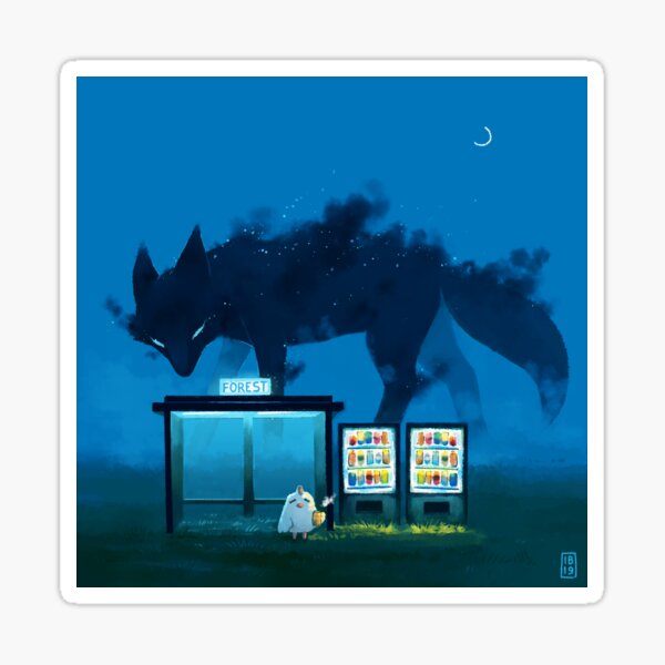 Early hours Sticker