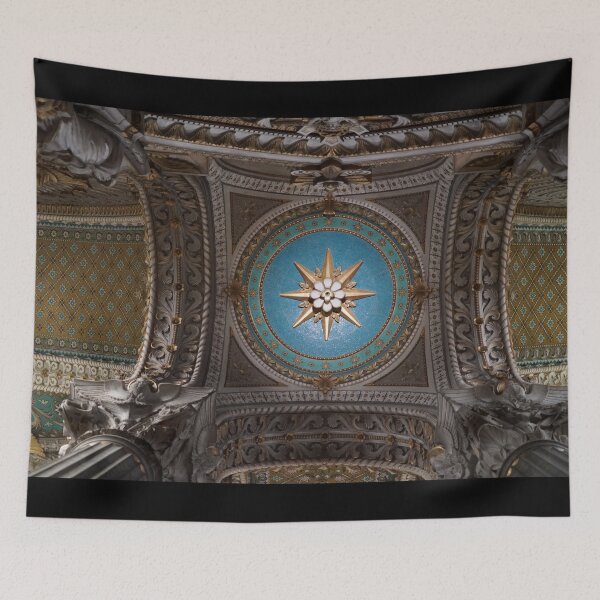 Item preview, Detail of the ceiling of the Basilica of Fourvière, Lyon - France designed and sold by KERES Jasminka.