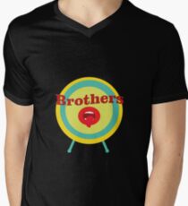 Brothers Men's V-Neck T-Shirt