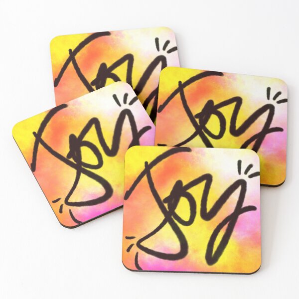 Item preview, JOY HANDLETTERED PAINTING  designed and sold by GIVENGRACE.ART.