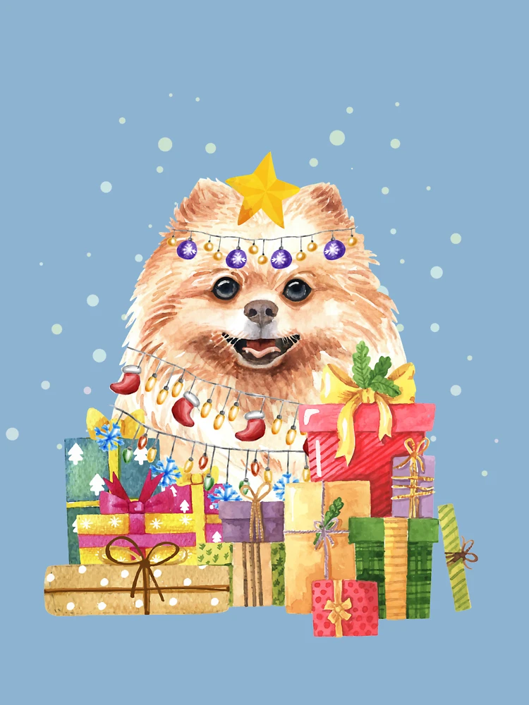 Pomeranian ugly outlet christmas sweater