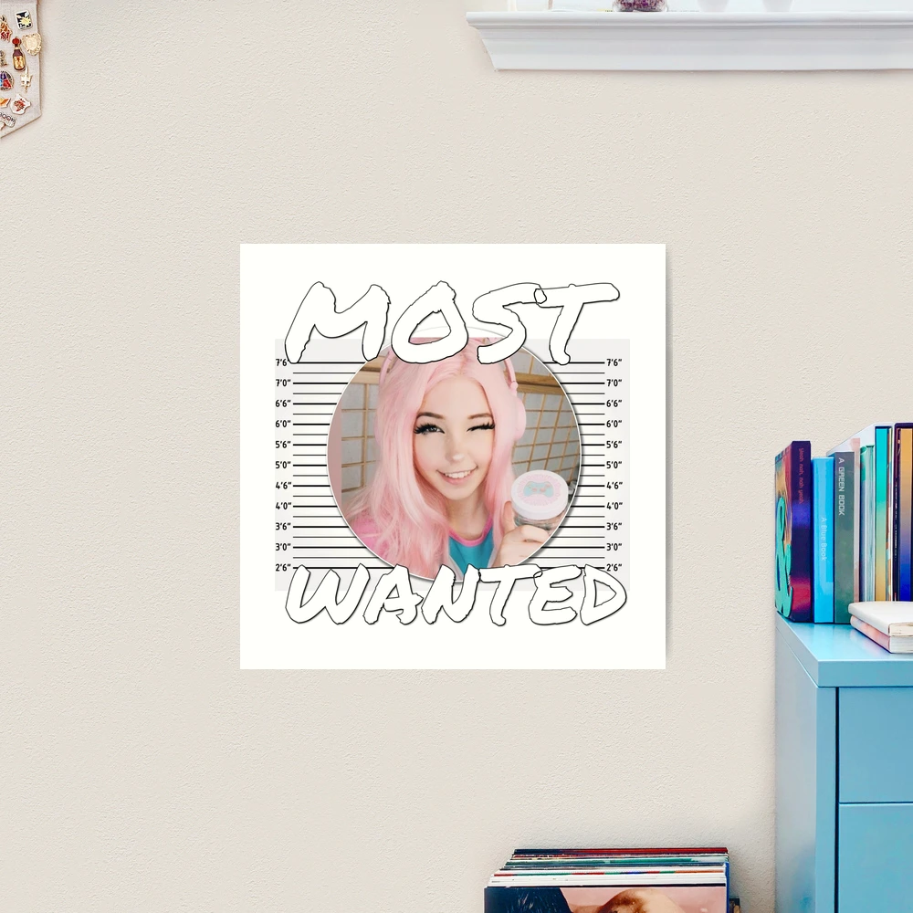 ARRESTED BELLE DELPHINE DESIGN - Makes An Ideal Gift! Art Board Print for  Sale by Woolofsky