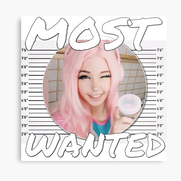 Belle Delphine Bath Water | Metal Print