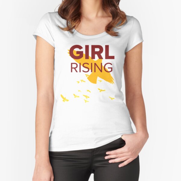 Girl Rising Fitted Scoop T-Shirt
