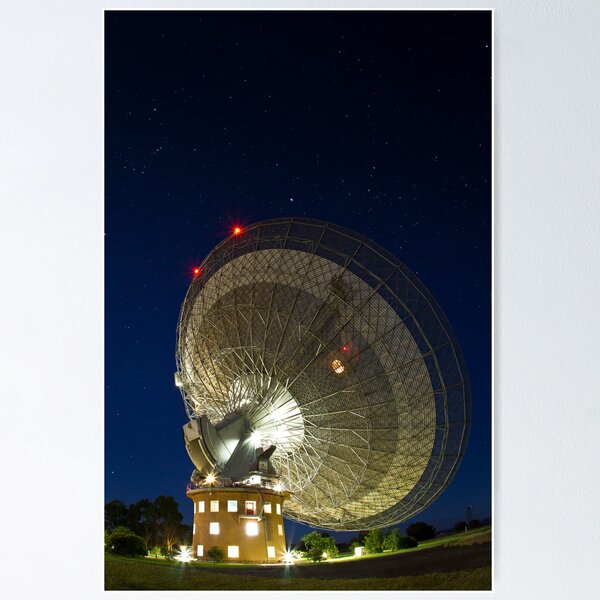 The Dish - Parkes Radio Telescope - NSW Poster