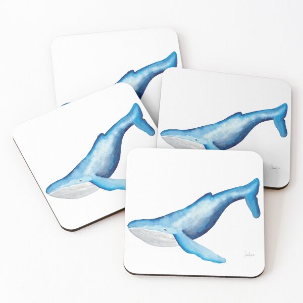 Item preview, Whales Collection2: Watercolor designed and sold by Annalisa Amato.