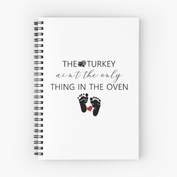 Item preview, Turkey in the oven Baby Reveal Thanksgiving gift for women designed and sold by hadleydesigns.