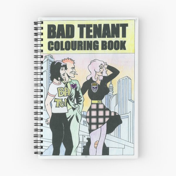 Item preview, Bad Tenant Colouring Book designed and sold by Kirrilyfred.