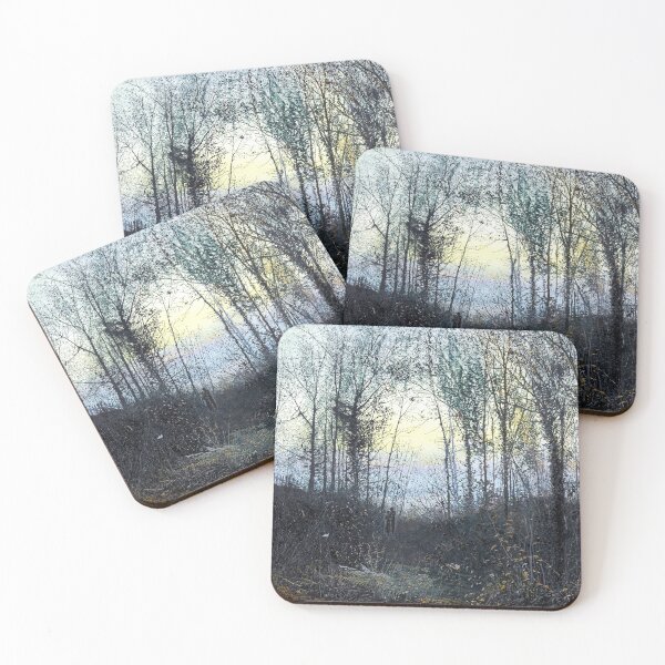 Item preview, John Atkinson Grimshaw - Lovers in a Woodland Clearing designed and sold by ArtExpression.