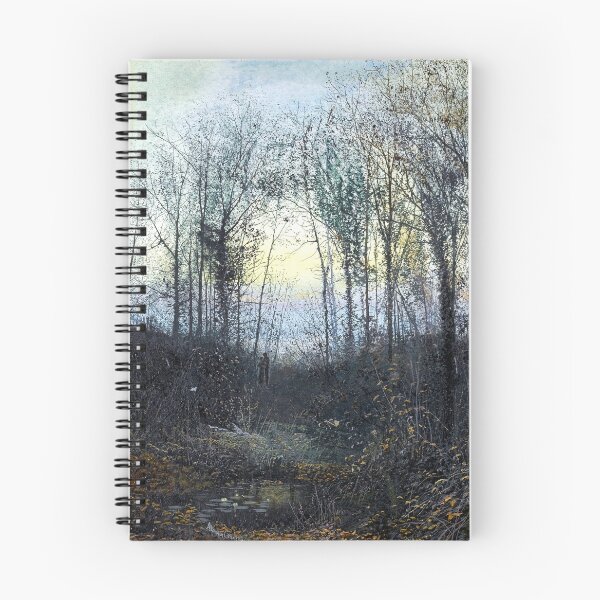 Item preview, John Atkinson Grimshaw - Lovers in a Woodland Clearing designed and sold by ArtExpression.