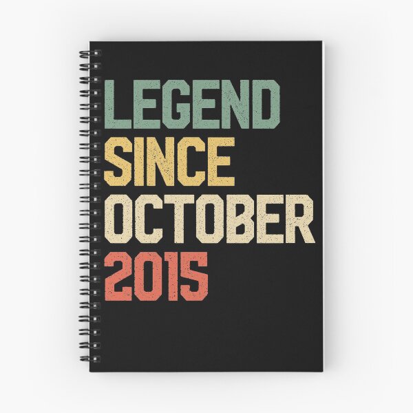 Item preview, Fun Legend Since October 2015 4 Years Old Gift 4th Birthday  designed and sold by Nikolaienko Artem.
