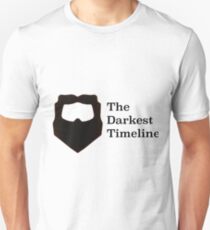 Camiseta ajustada La línea de tiempo más oscura