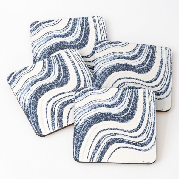 Item preview, Textured Marble - Indigo Blue designed and sold by SilverPegasus.