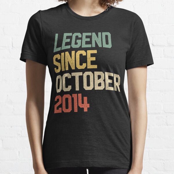 Artikel-Vorschau von Fun Legend Seit Oktober 2014 5 Jahre altes Geschenk 5. Geburtstag, designt und verkauft von rhondamoller87.