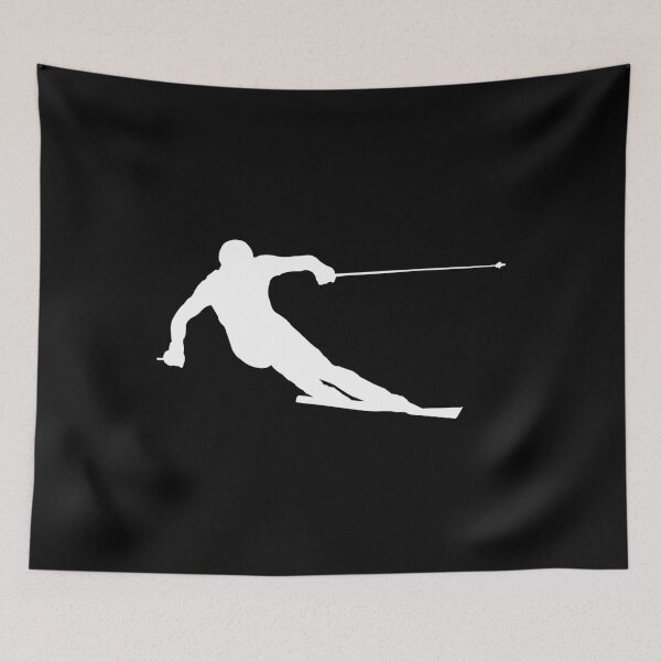 Item preview, Skier silhouette departure designed and sold by 1681830934131.