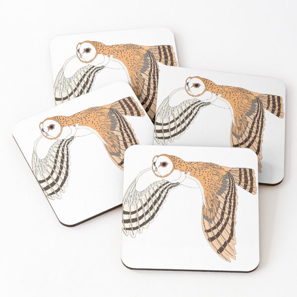 Item preview, Barn Owl designed and sold by nolessjess.
