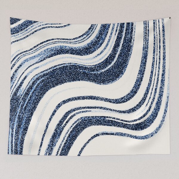 Item preview, Textured Marble - Indigo Blue designed and sold by SilverPegasus.