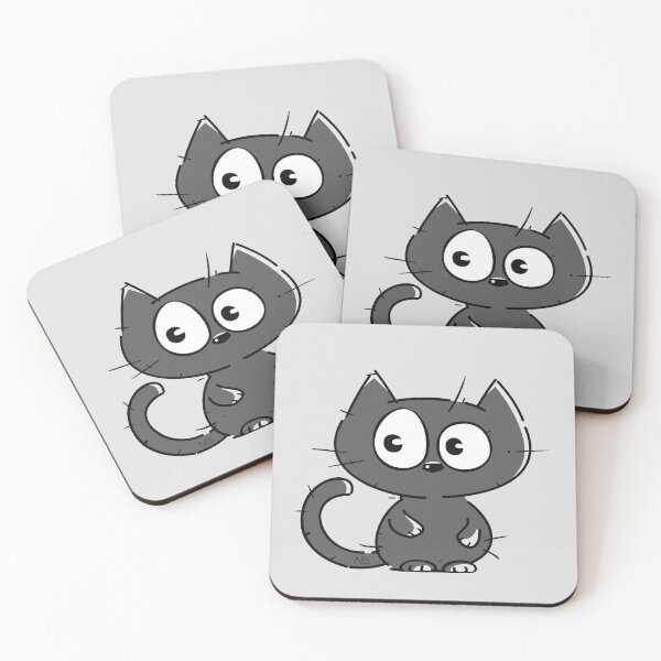 Item preview, Little Black Cat designed and sold by Neda Sadreddin.