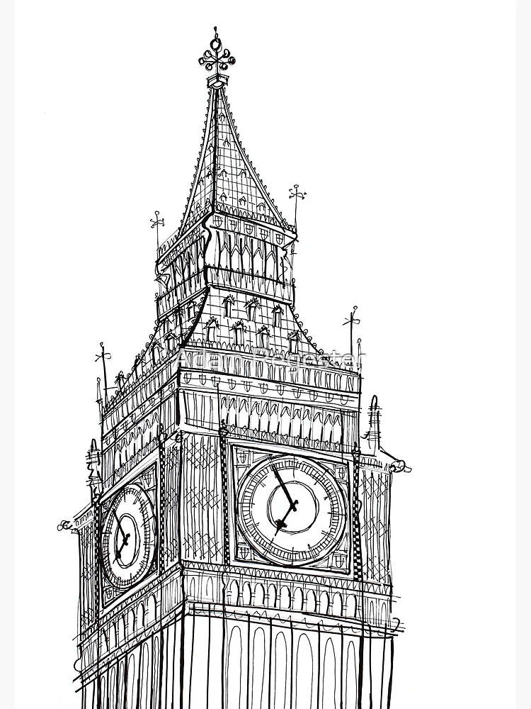 Big Ben Clock Tower, Posters, Art Prints, Wall Murals