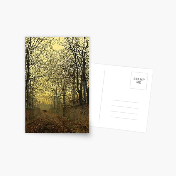 Item preview, John Atkinson Grimshaw - October Gold designed and sold by ArtExpression.