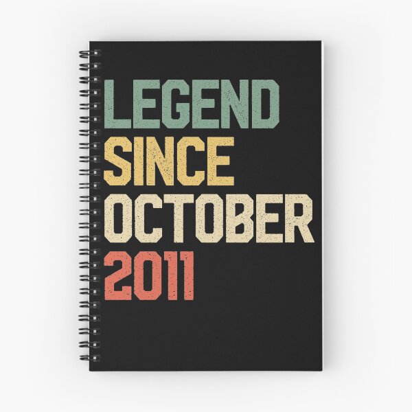 Item preview, Fun Legend Since October 2011 8 Years Old Gift 8th Birthday  designed and sold by Nikolaienko Artem.
