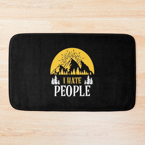 Item preview, Cute & Funny I Hate People Camping Nature Camp Pun designed and sold by perfectpresents.