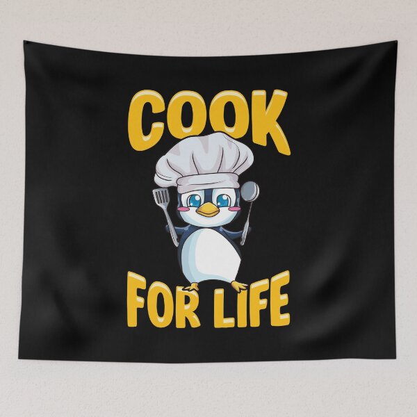Item preview, Cute Penguin Cook For Life Cooking Kitchen Animal designed and sold by perfectpresents.