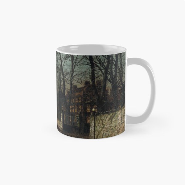 Item preview, John Atkinson Grimshaw - A wet Moon, Putney Road designed and sold by ArtExpression.