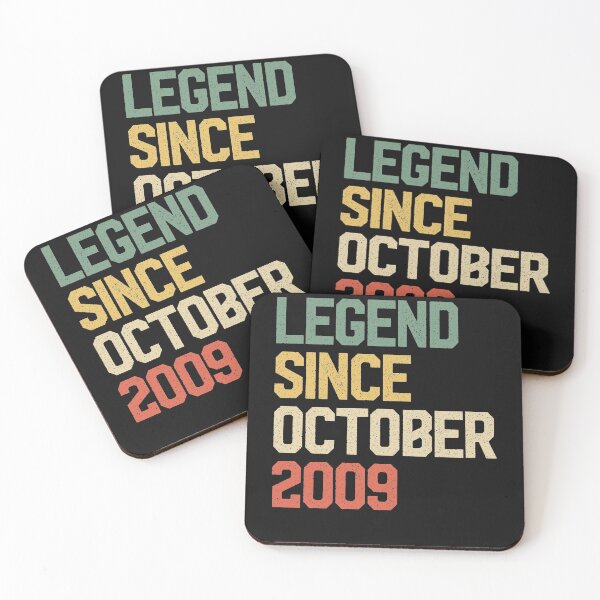 Item preview, Legend Since October 2009 10 Years Old Gift 10th Birthday  designed and sold by Nikolaienko Artem.